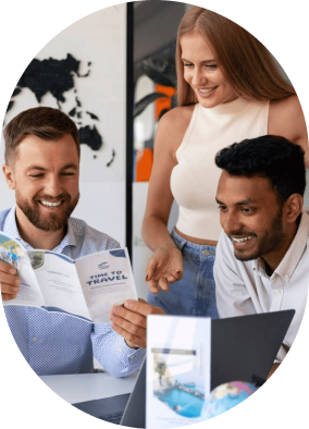 Students exploring international education opportunities